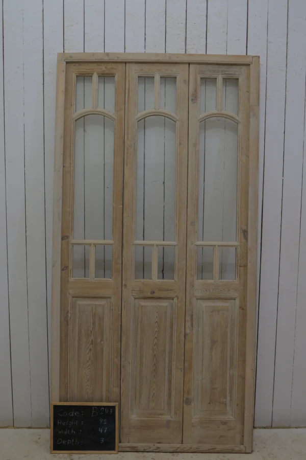 Antique French Glass door - lot B243