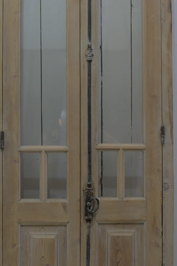 Antique French Glass door - lot B245 - Image 3