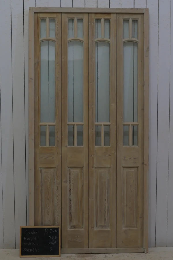 Antique French Glass door - lot B246 - Image 6