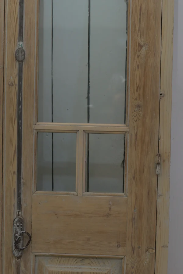 Antique French Glass door - lot B247 - Image 4