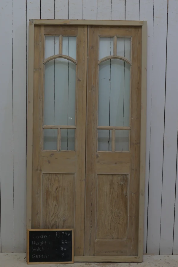 Antique French Glass door - lot B247