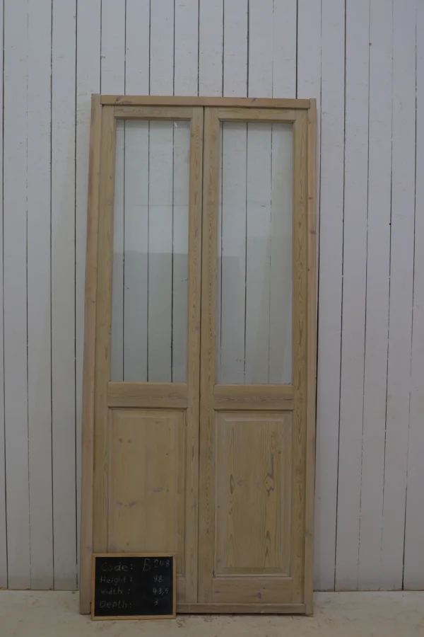 Antique French Glass door - lot B248