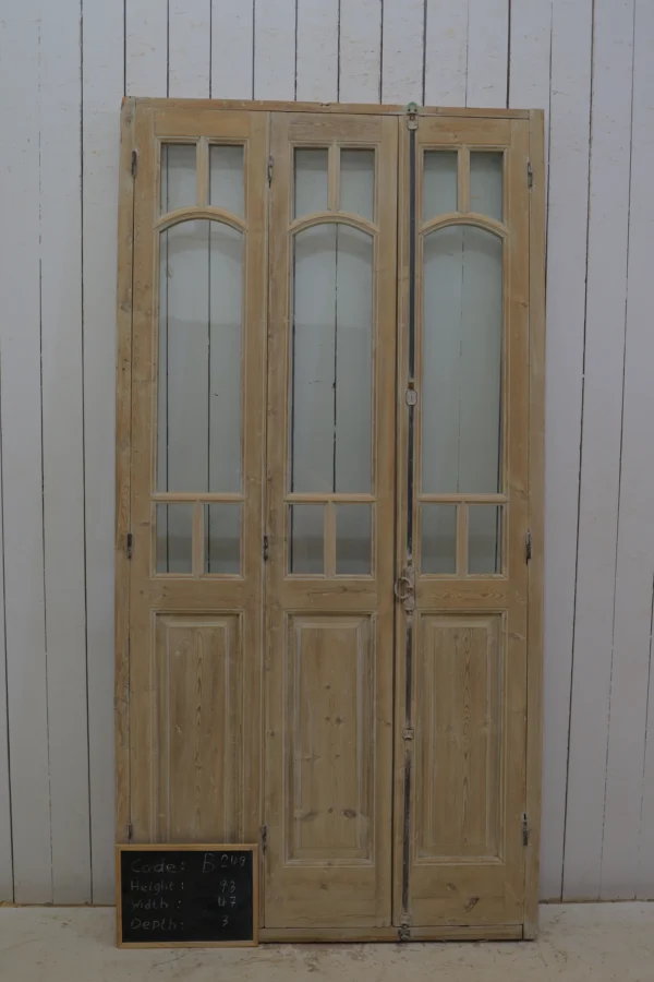 Antique French Glass door - lot B249