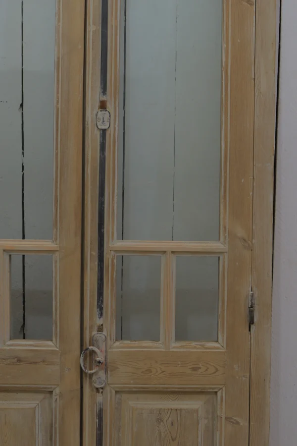 Antique French Glass door - lot B249 - Image 3