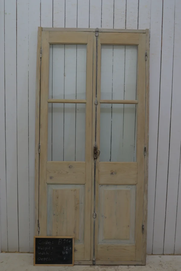 Antique French Glass door - lot B250