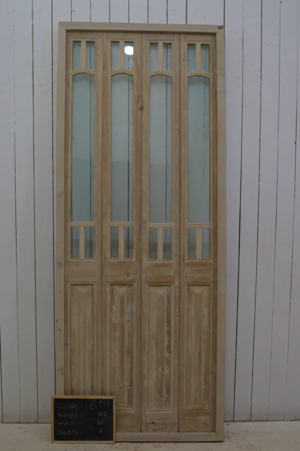 Antique French Glass door - lot B251