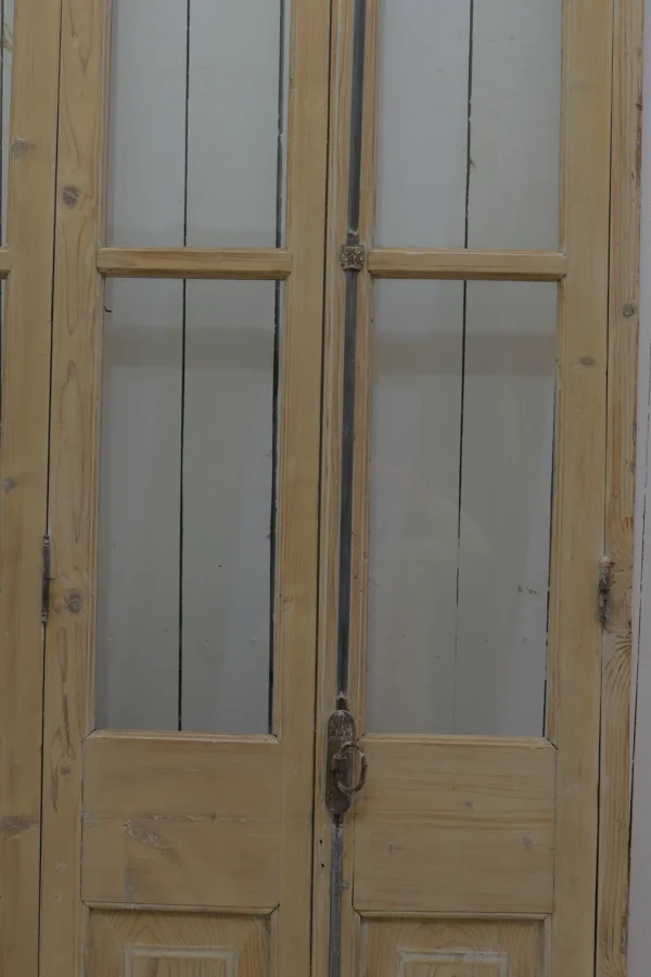 Antique French Glass door - lot B252 - Image 3