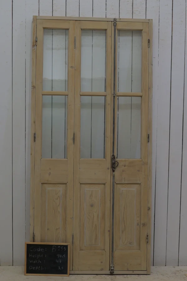 Antique French Glass door - lot B255 - Image 2