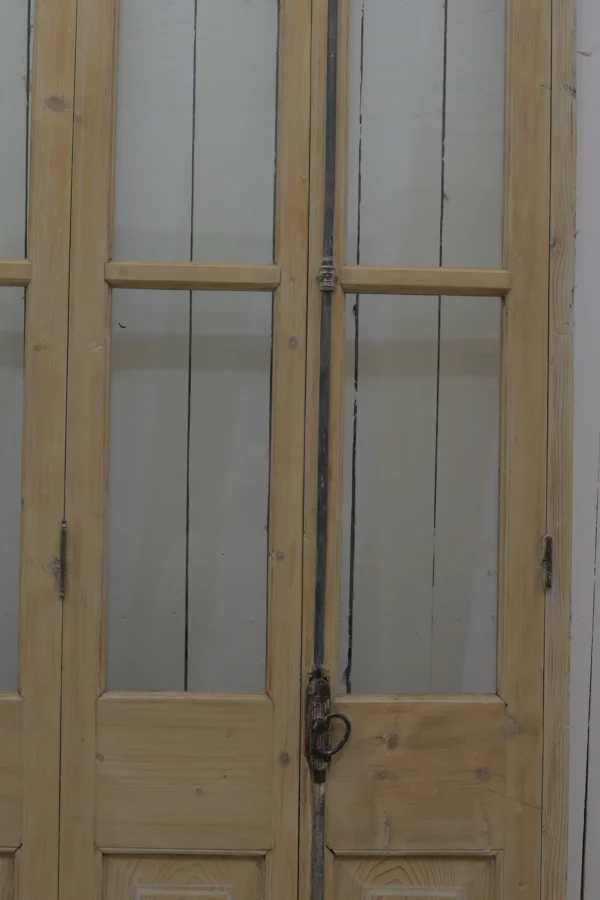 Antique French Glass door - lot B255 - Image 3