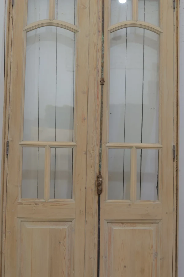 Antique French Glass door - lot B308 - Image 3