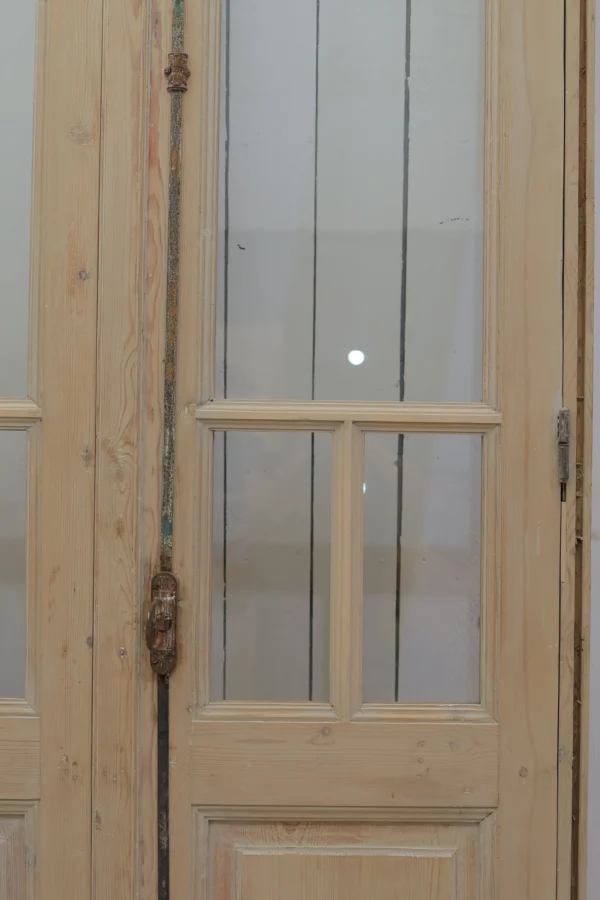Antique French Glass door - lot B308 - Image 4