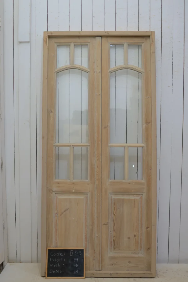 Antique French Glass door - lot B308
