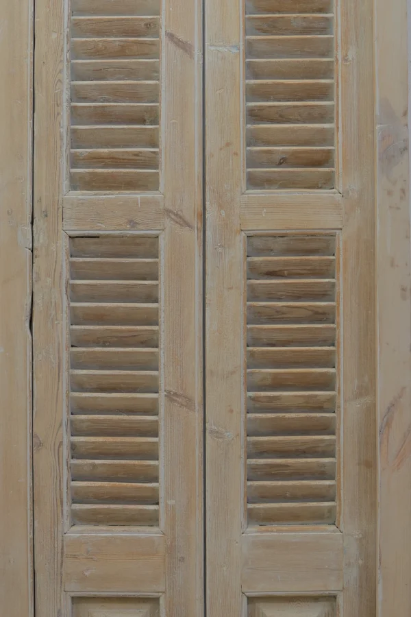 Antique French shutter box - lot B309 - Image 5
