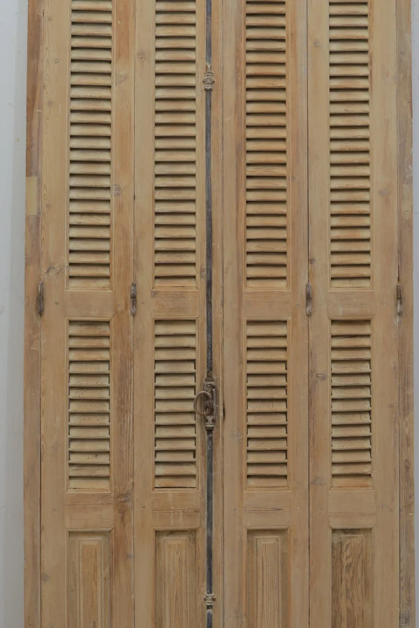 Antique French shutter box - lot B316 - Image 3