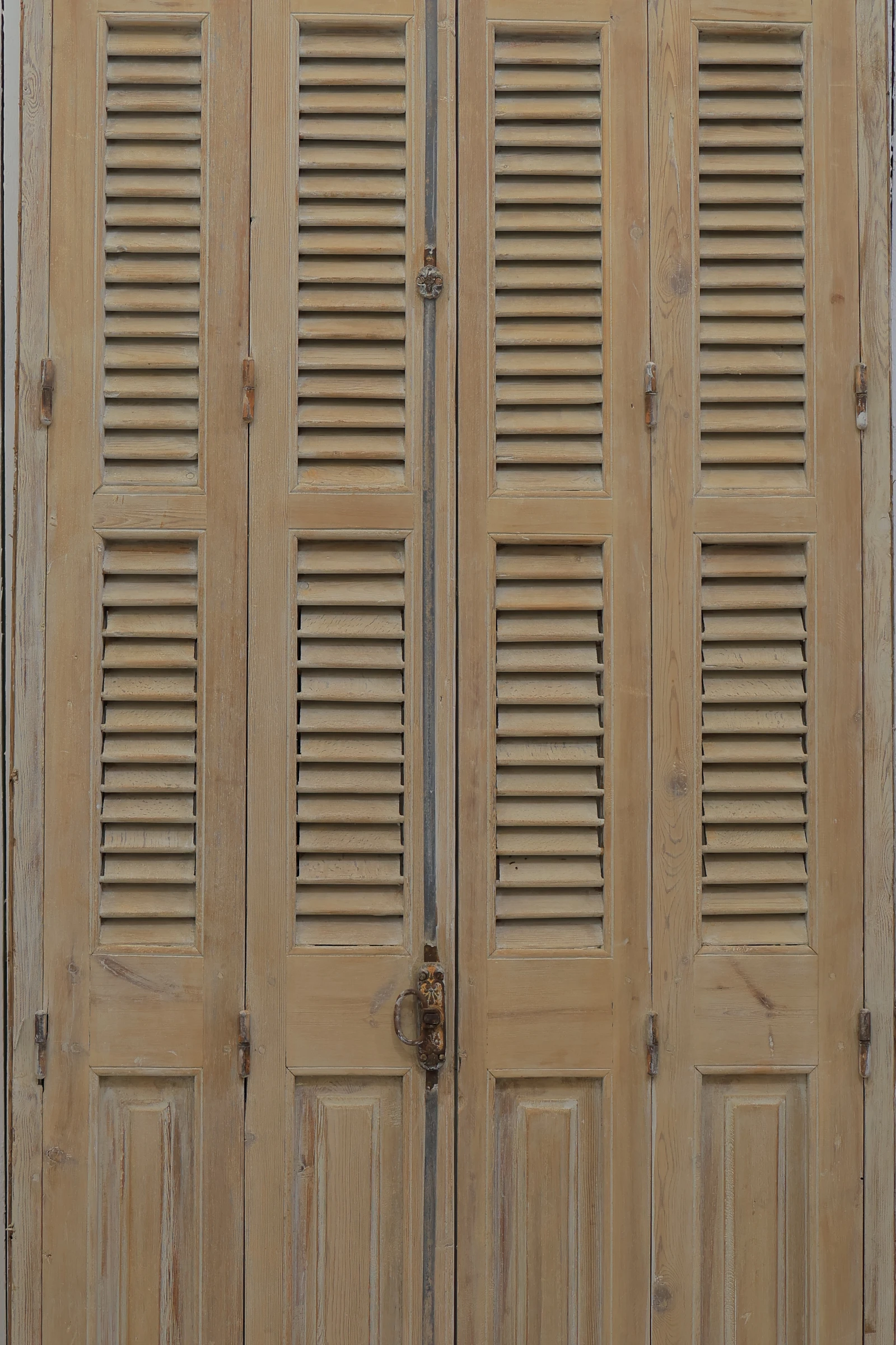 Antique French shutter box - lot B319 - Image 3