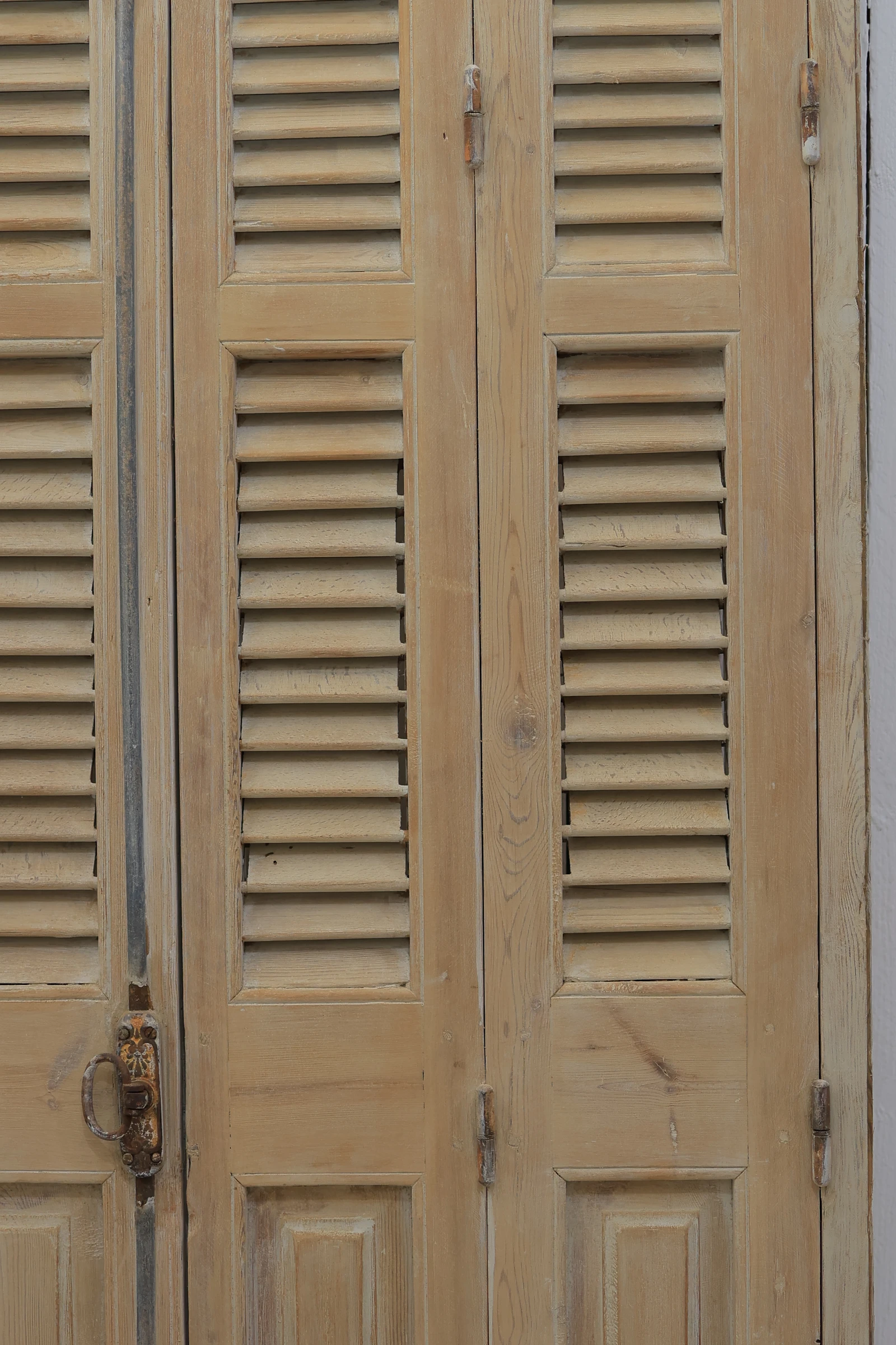 Antique French shutter box - lot B319 - Image 4