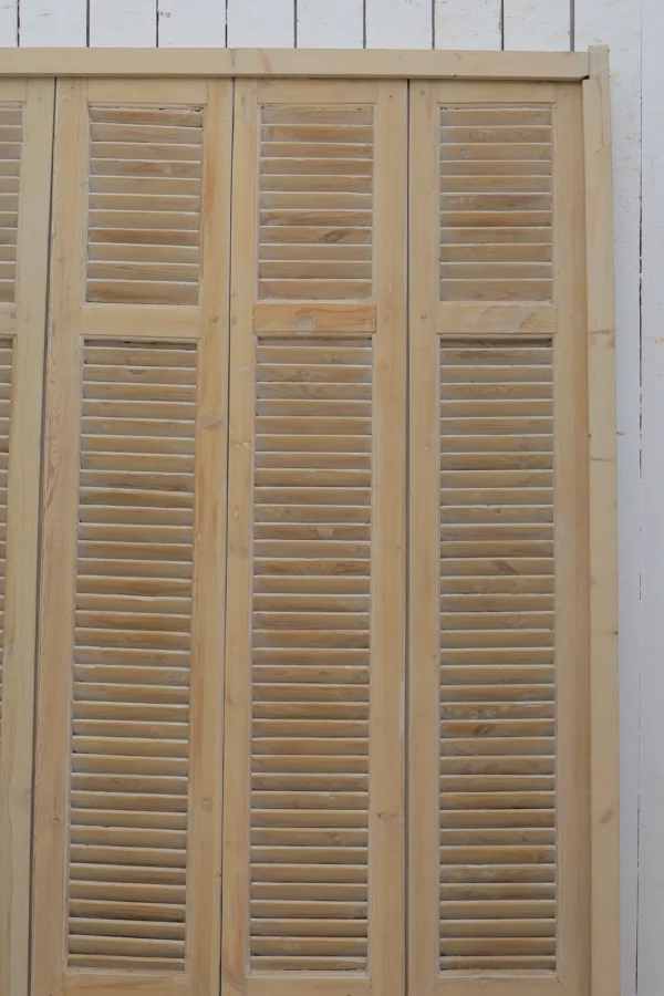 Antique French shutter box - lot B324 - Image 5