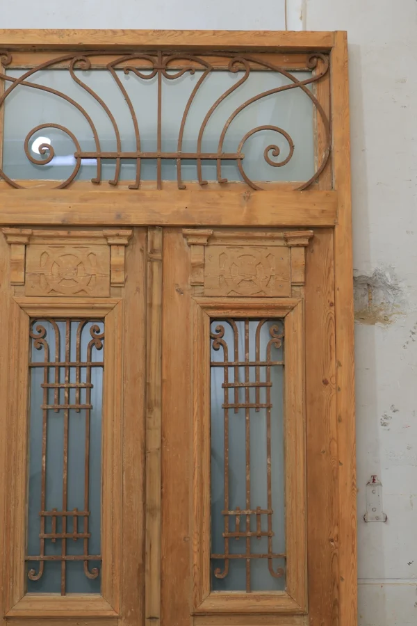Antique French door Iron - lot B257 - Image 4