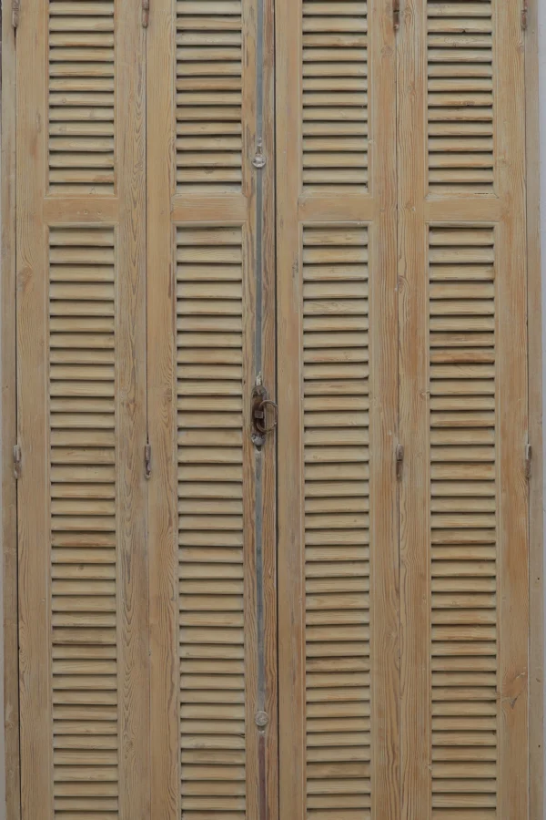Antique French shutter box - lot B331 - Image 3
