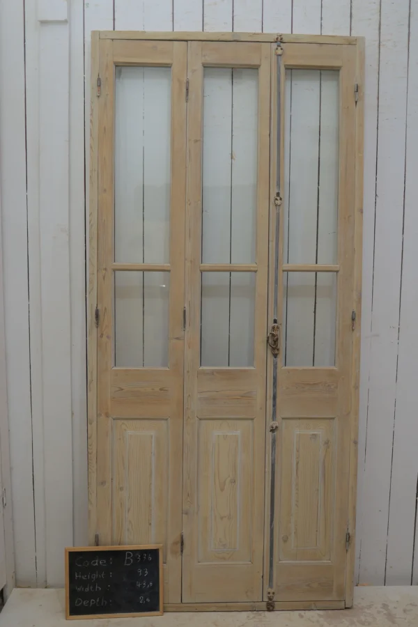 Antique French Glass door - lot B336