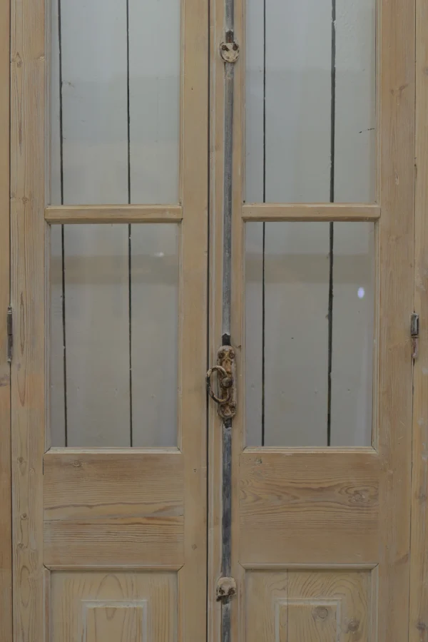 Antique French Glass door - lot B336 - Image 4