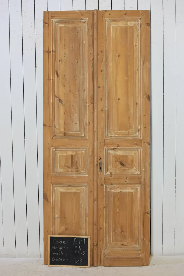 Antique French panel door - lot B101