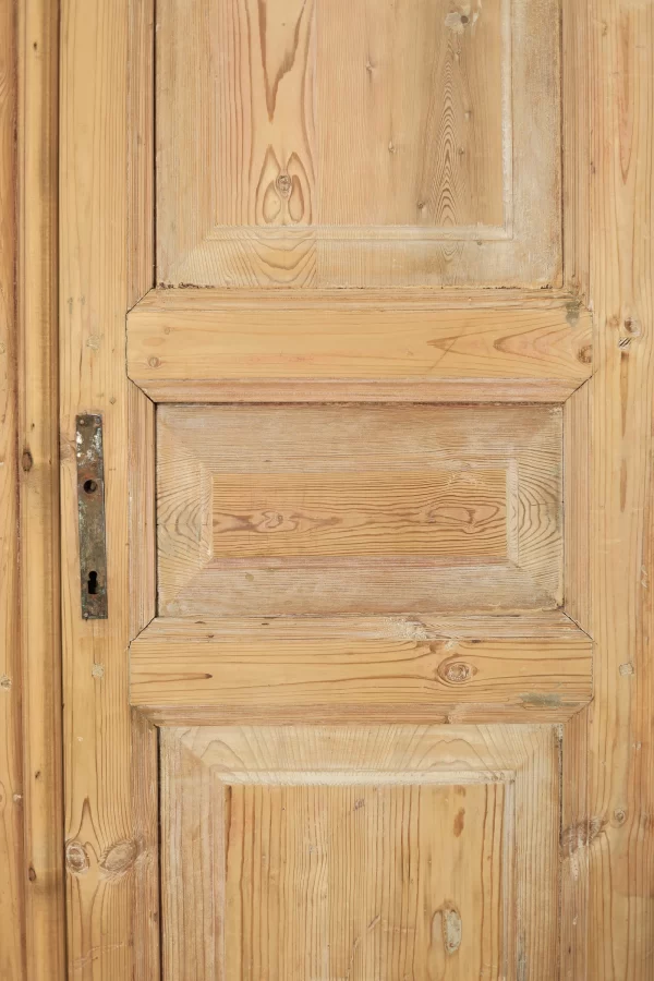 Antique French panel door - lot B107 - Image 4