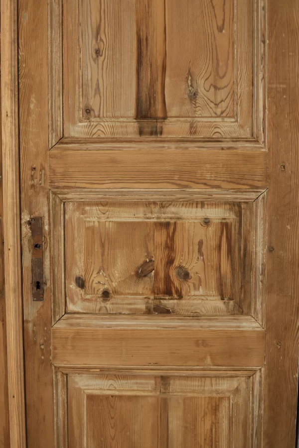 Antique French panel door - lot B110 - Image 9