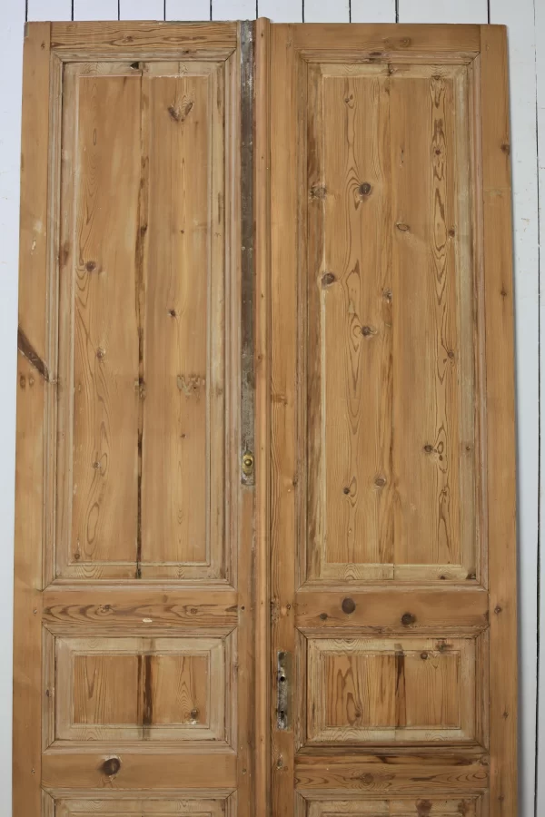 Antique French panel door - lot B111 - Image 4