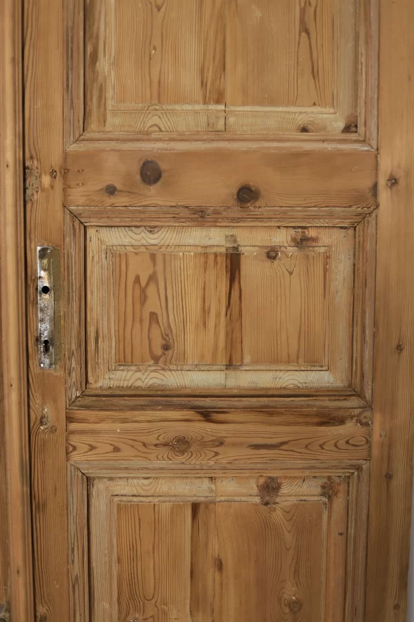 Antique French panel door - lot B111 - Image 5