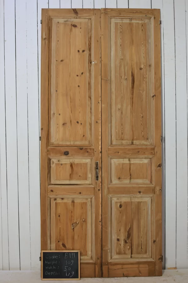 Antique French panel door - lot B111 - Image 7