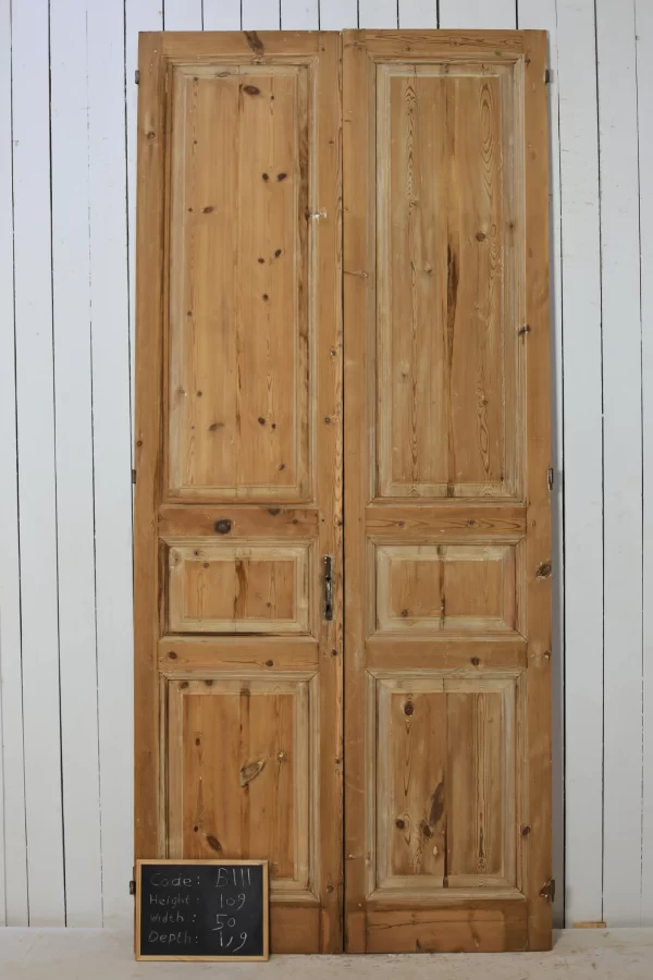 Antique French panel door - lot B111 - Image 8