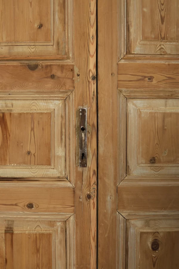 Antique French panel door - lot B111 - Image 9
