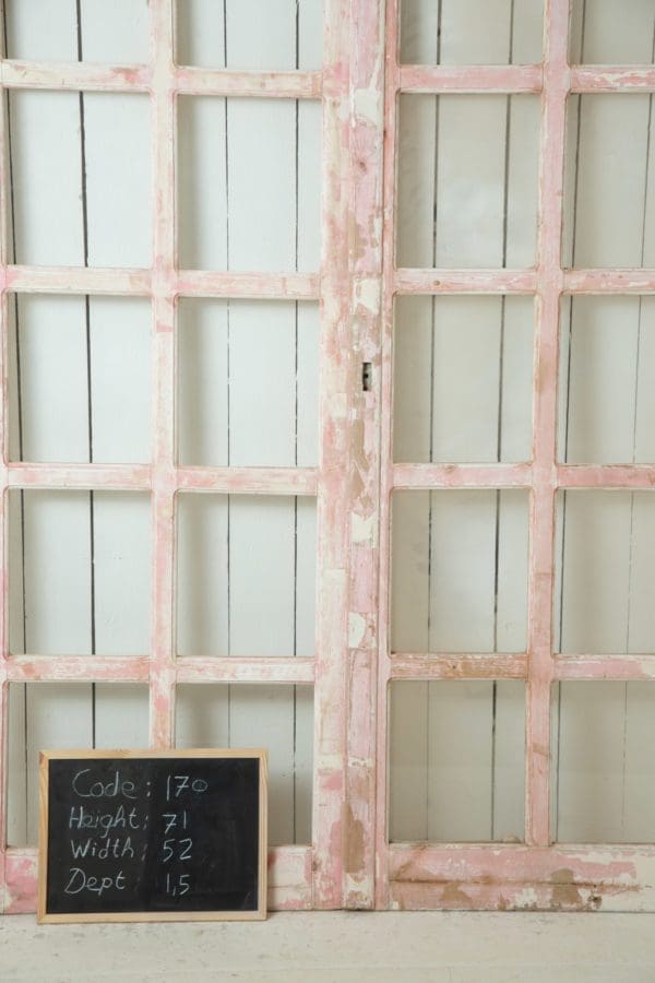 Antique French Doors with Glass (Set) - Lot 170 - Image 2