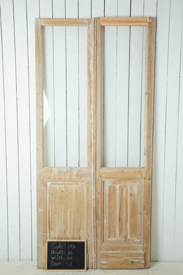 Antique French Doors with Glass (Set) - Lot 173 - Image 3