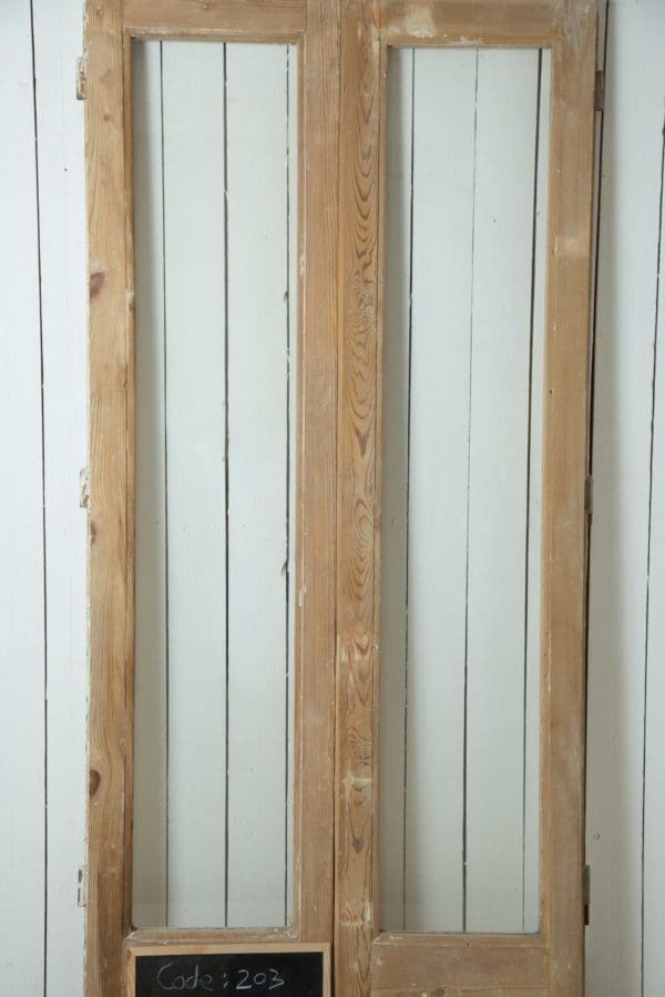 Antique French Doors with Glass (Set) - Lot 203 - Image 2