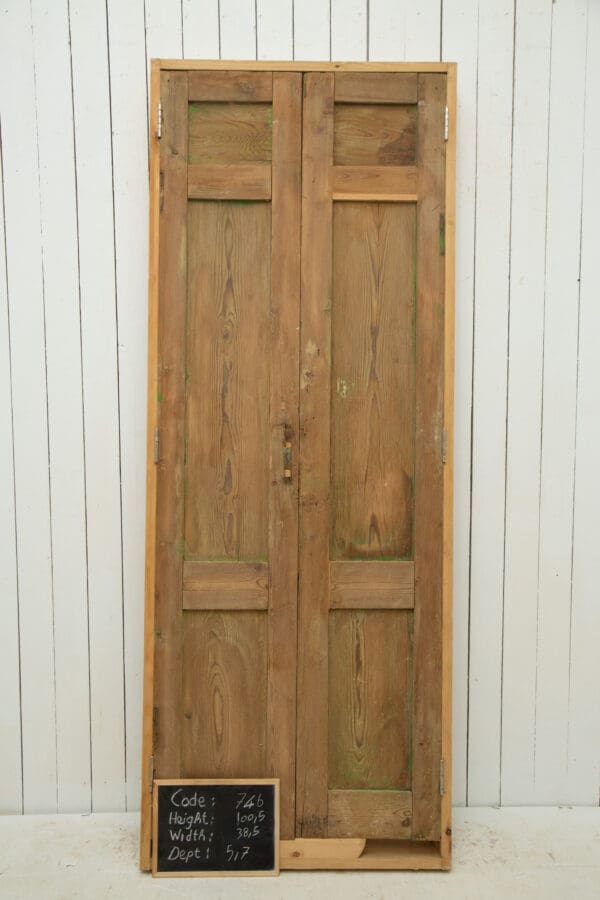 Antique Solid Wood French Doors (Set) - Lot 746 - Image 3