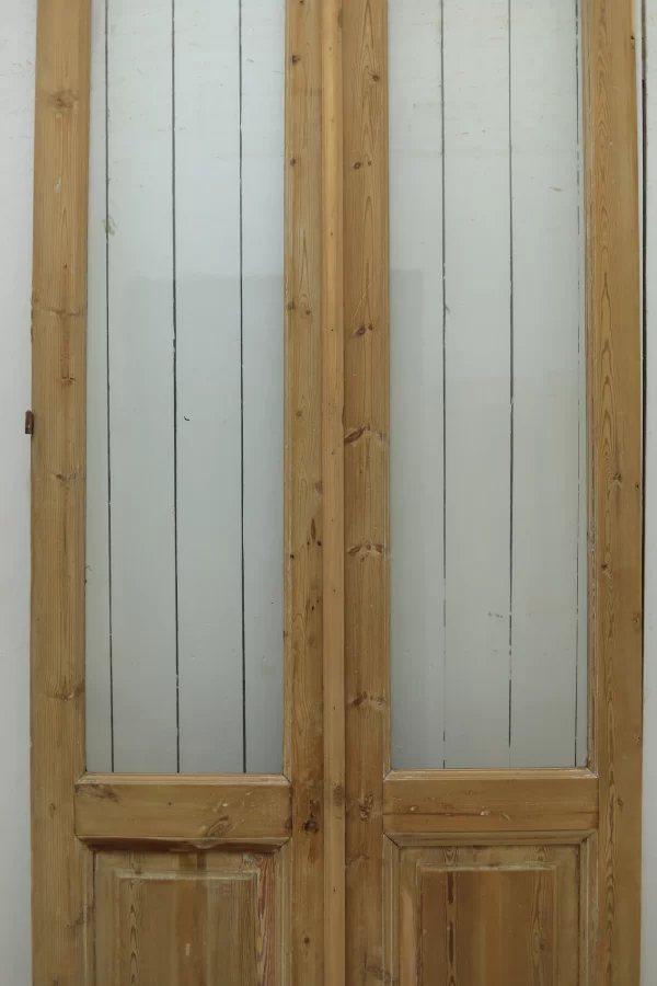 Antique French door Glass - lot B51 - Image 3