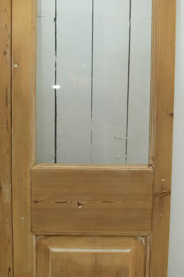 Antique French door Glass - lot B52 - Image 4