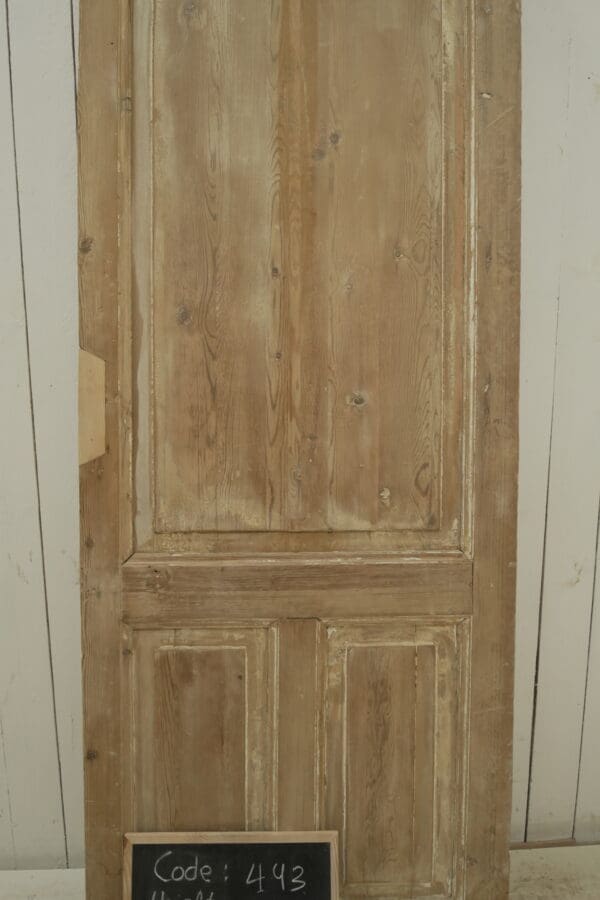 Antique Solid Wood French Door - Lot 443 - Image 2