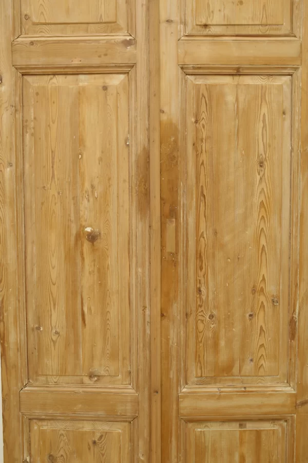 Antique French panel door - lot A772 - Image 4