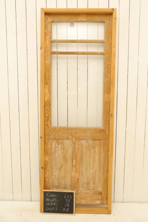 Antique French Glass Door - Lot 635