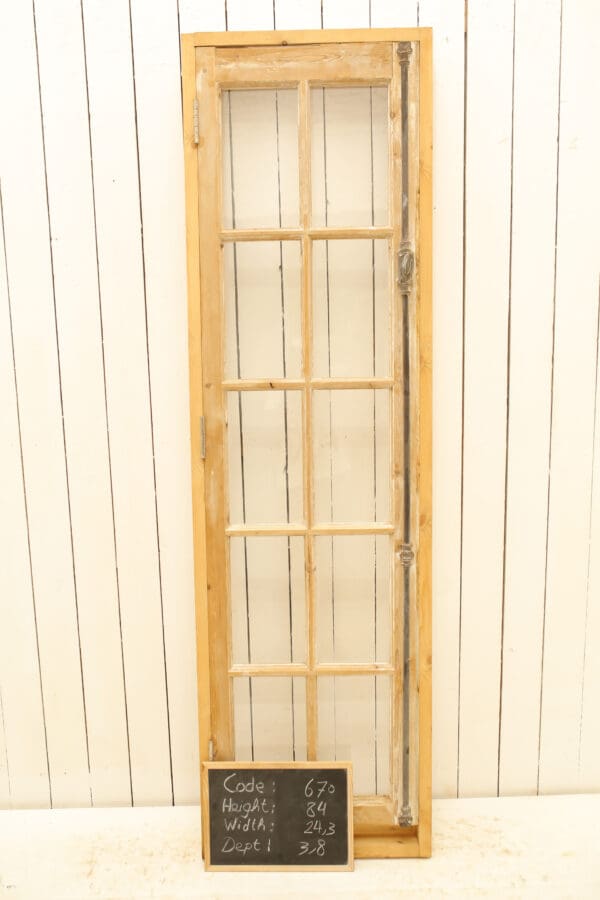 Antique French Glass Door - Lot 670