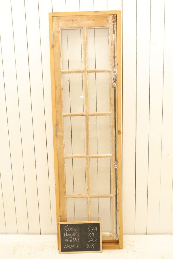 Antique French Glass Door - Lot 674