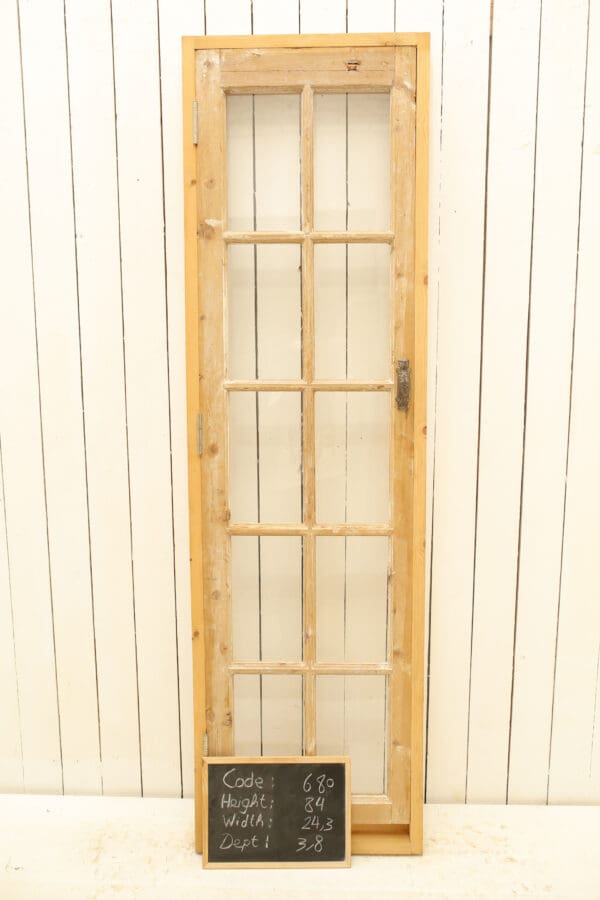 Antique French Glass Door - Lot 680