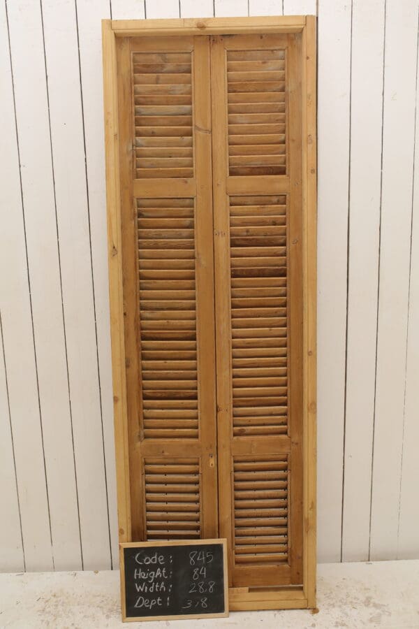 Antique Solid Wood French Door - Lot 845 - Image 3