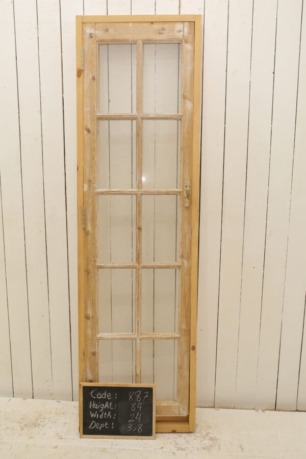 Antique French Glass Door - Lot 887