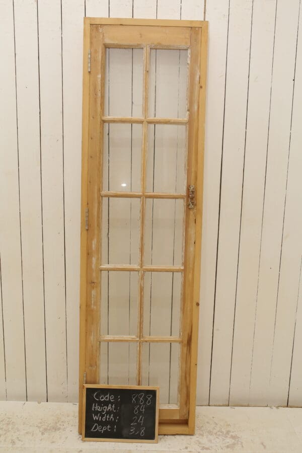 Antique French Glass Door - Lot 888