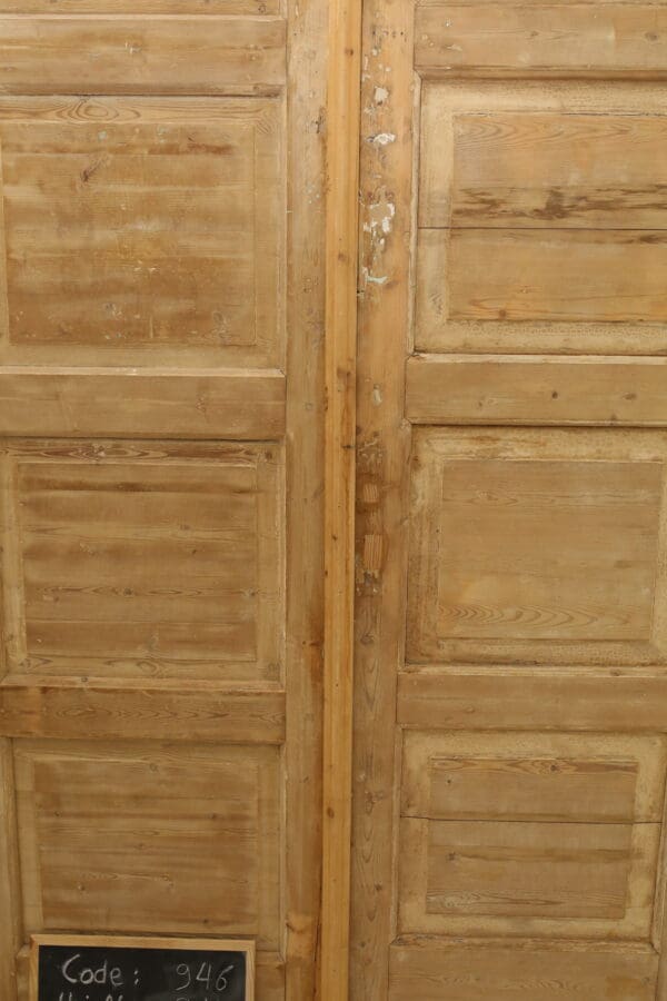 Antique Solid Wood French Doors (Set) - Lot 946 - Image 2