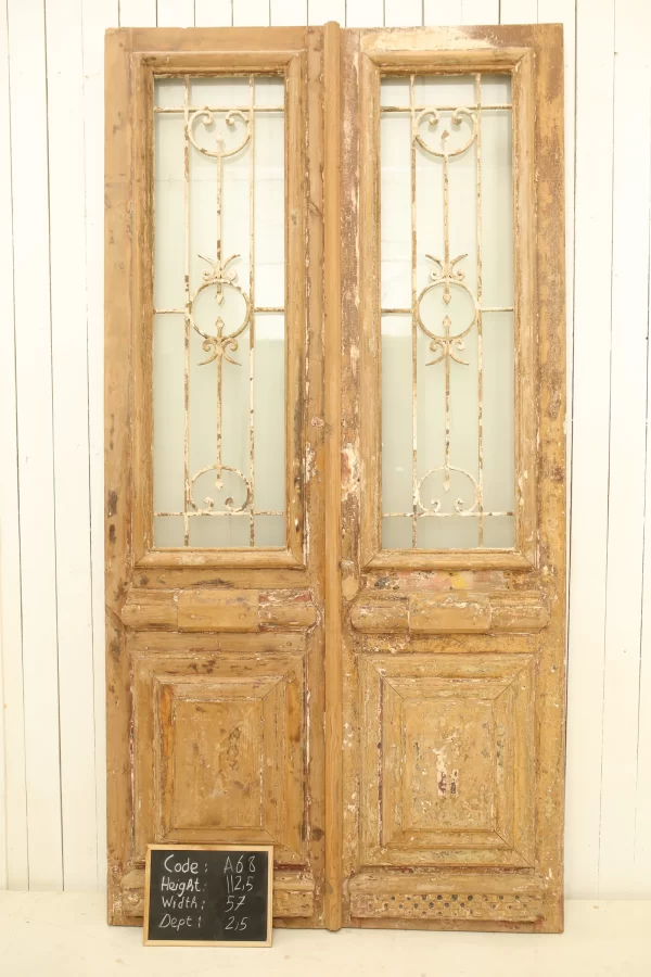 Antique French door - lot A68
